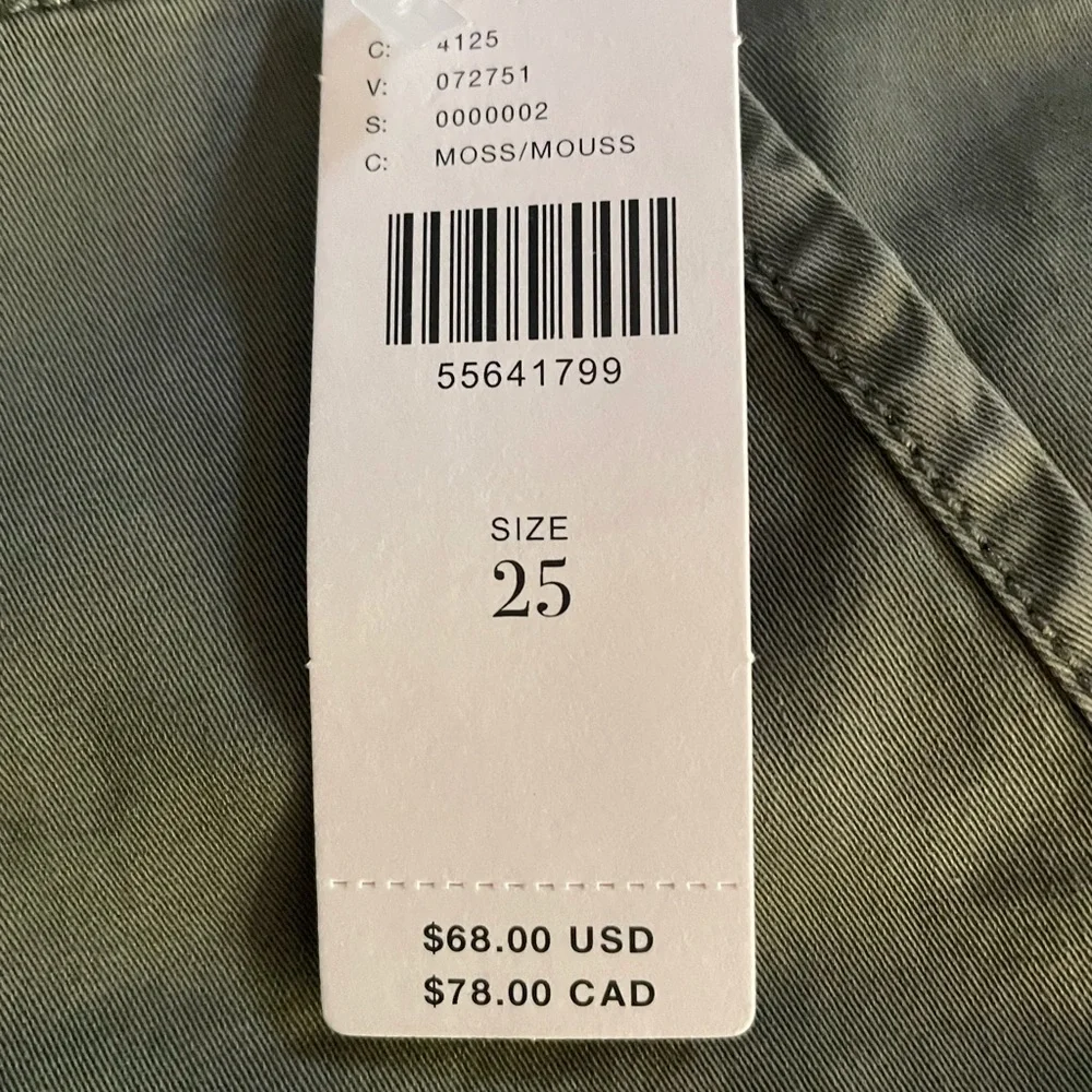 Anthropologie Green Cargo Shorts - Picture 10 of 11